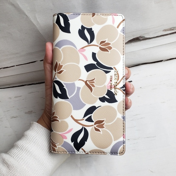 kate spade Handbags - NWT Kate sprade Cameron Large Slim Bifold Wallet